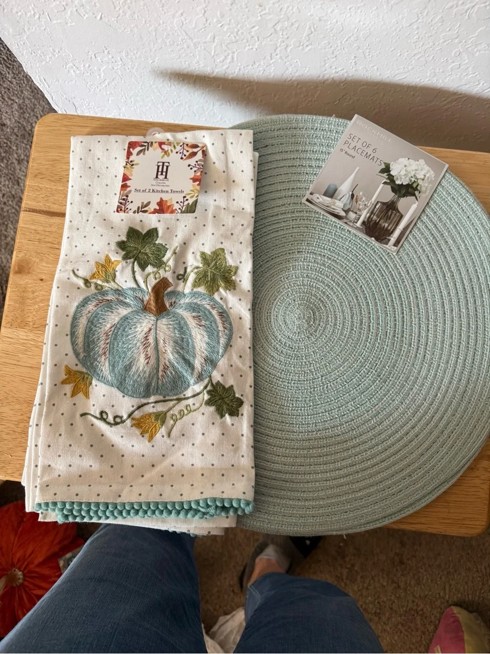 Rockhill Home decorative aqua
